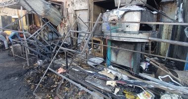 تفاصيل اندلاع حريق بعقار سكنى بسبب انفجار أسطوانة مخبز بأسوان.. فيديو وصور