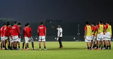 منتخب مصر للناشئين يواصل تدريباته استعدادا لكأس العالم.. صور