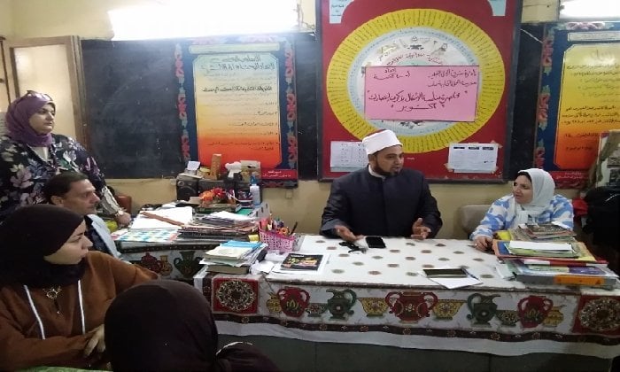 «مخاطر التنمر» في ندوة توعوية لوعظ الغربية بمدرسة التجارة بنات بالمحلة الكبرى