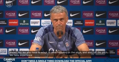 إنريكي: مواجهة نيس صعبة للغاية وباريس يملك المقومات لموسم استثنائي