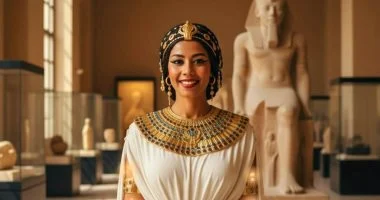 صورة بالزي الفرعوني.. طريقة عمل صورتك بـGemini داخل المتحف المصري الكبير