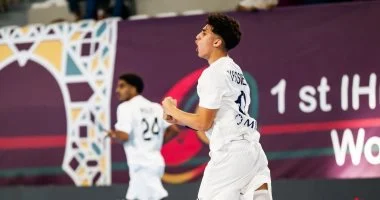 ياسين رمضان هداف منتخب ناشئي اليد قبل مواجهة ألمانيا بنهائى بطولة العالم